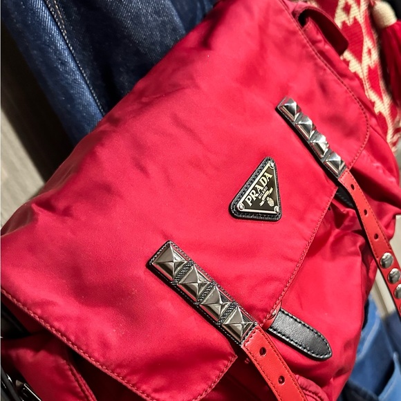 Authentic Prada crossbody stud purse - Picture 3 of 6